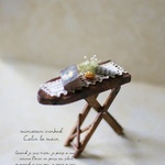 miniature  Ironing board　 ～ドールハウス・ミニチュア