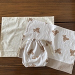 yur様専用☆テディベアのランチョンマットとコップ袋