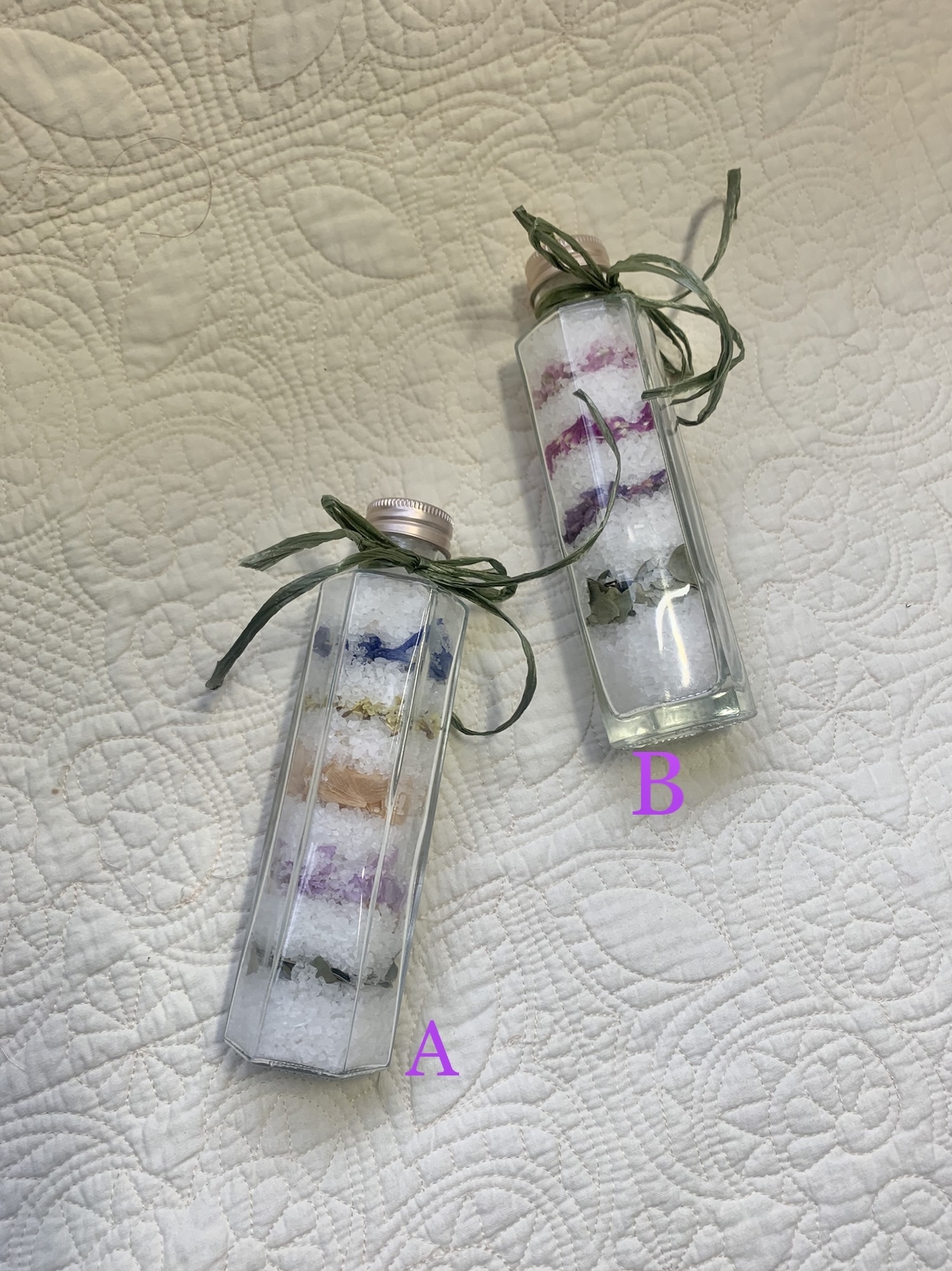 ラベンダーポプリ ガラスミニボトル入り3個 ハンドメイド ラベンダーポプリ ガラスミニボトル入り3個 ハンドメイド