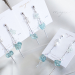 【イヤリング】𓂂𓏲 sea jewel ｼｰｼﾞｭｴﾙ