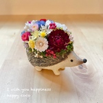 《再販》＊＊ハリネズミ🦔フラワーポットminiサイズ登場＊。・＊