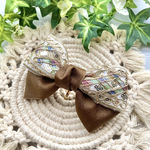 インド刺繍リボン　ポニーフック