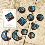 宇宙柄カボション