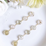 No.173 かすみ草入り クリアロングアクセサリー
