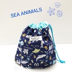 海の生き物　コップ入れ🐚