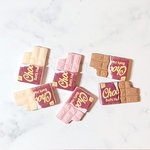 【素材】食べかけ板チョコ🍫のプラパーツ 3色 各2個 計6個