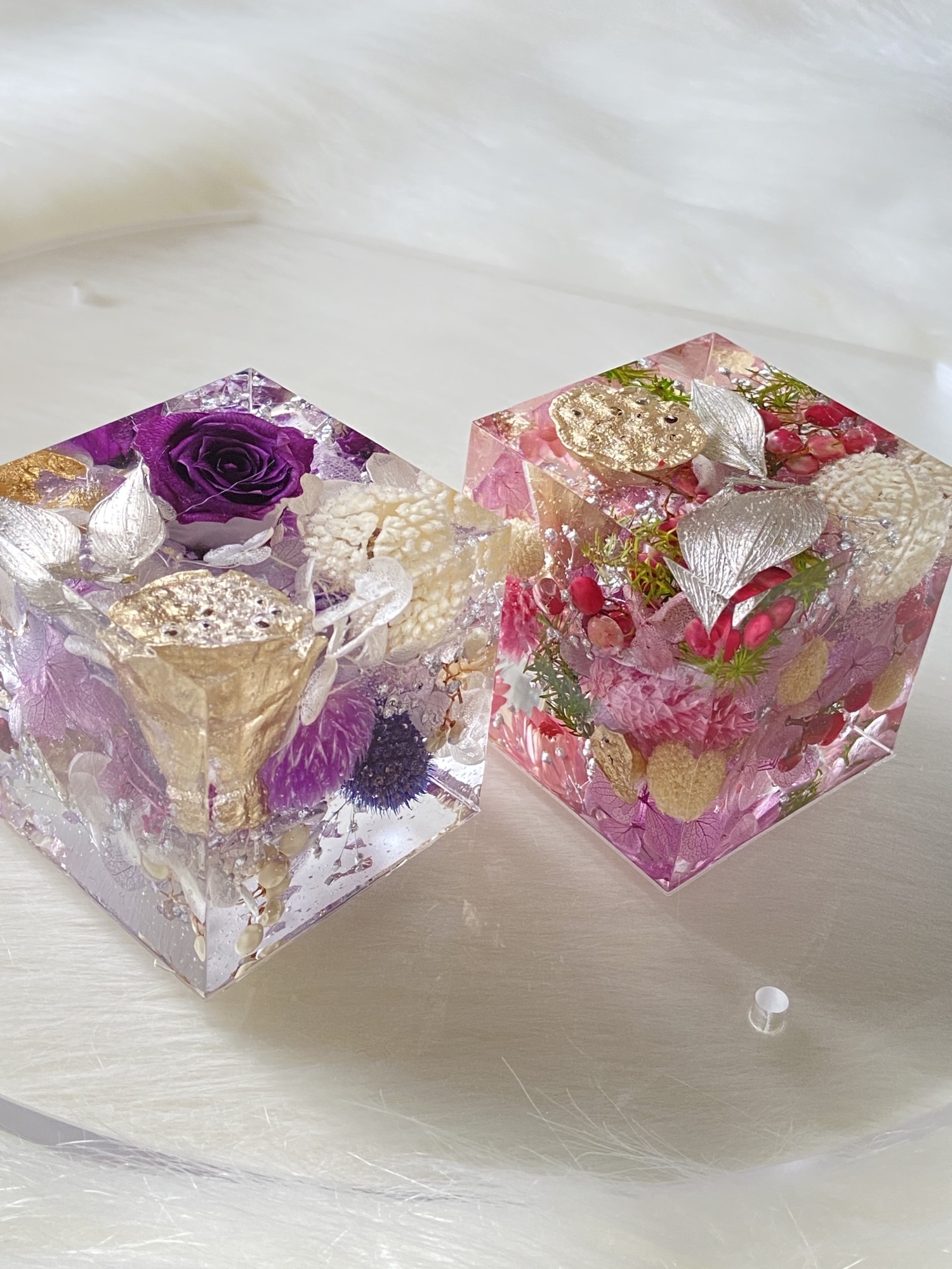 ルビルビさま♡オーダーのお品　クリスタルアートリウム クリスタルアートリウム - Pepperberry～お花と雑貨で癒しの空間を