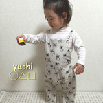 再販×３☆パグぎっしり☆サロペット☆（後ろで結ぶtype）   