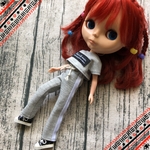 ★ラスト1点★ クロップド丈Tシャツとサイドラインパンツのセット