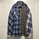 PRESENT CHECK SHIRTS -blue-  ▶︎チェックシャツ