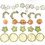 【押花素材109】押し野菜