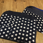 tr232323様専用　　　富士市、富士宮市サイズ、チェアカバー&防災頭巾カバー〜星プリント