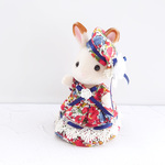 ☆リバティ☆　シルバニア　ワンピース＆帽子　2点セット