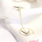 ファランジリングチェーン付き