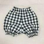 ゆったりかぼちゃパンツ80＊ギンガムチェック