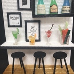 ミニチュア雑貨【カクテルBAR】