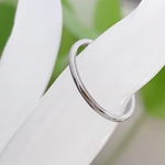 1mm シンプルリング＊ピンキーリング＊ステンレスリング＊インデックスリング＊サージカルステンレス316L＊金属アレルギー対応