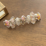 ドライフラワー　ヘアクリップ