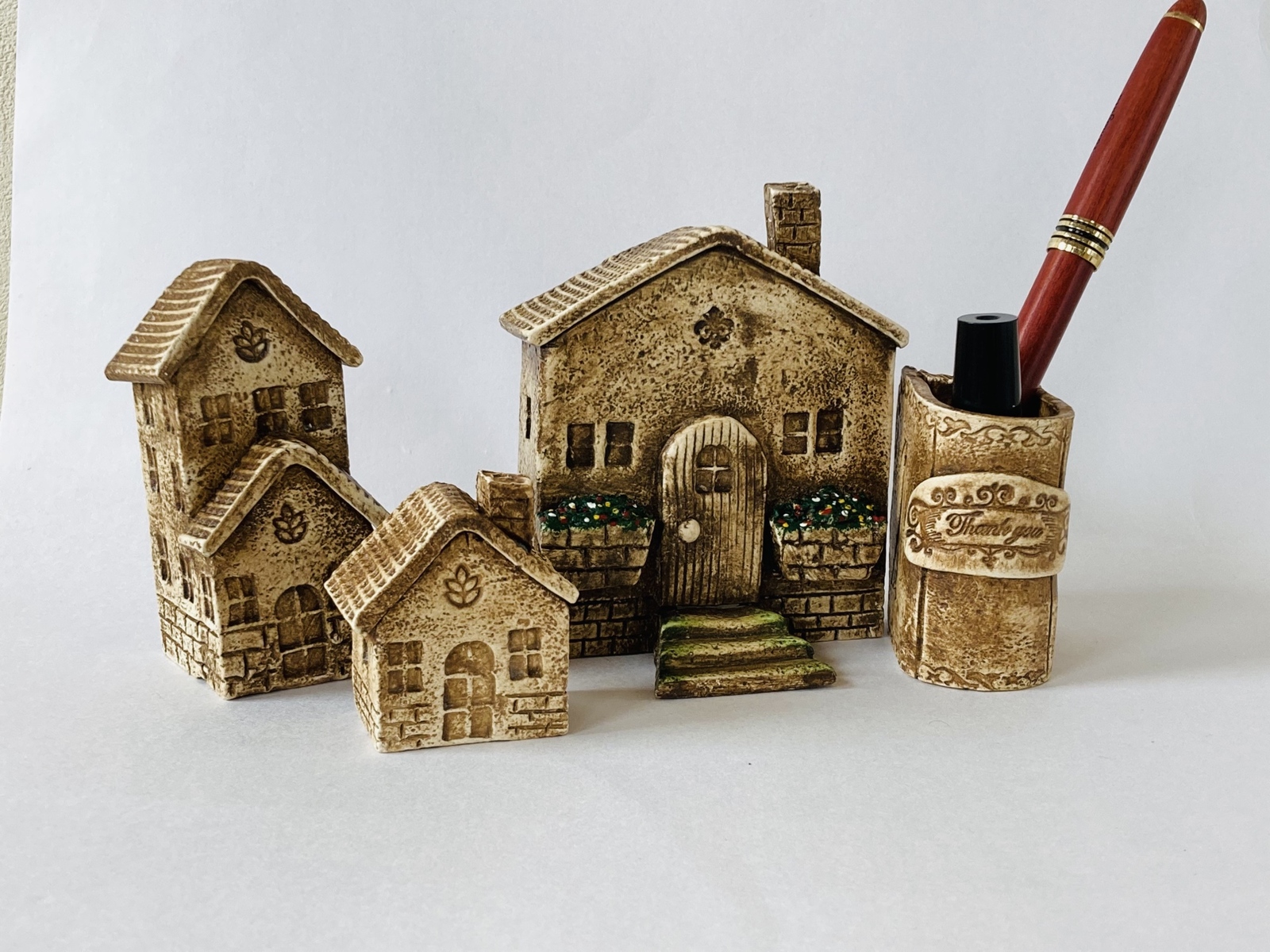 石粉粘土で作った家 小 295〜6 - tokimama-A's Shop | minne