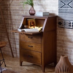 【送料無料】Mindy Wood Writing Chest