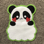 フェルト 名札 ぱんだ ⑧