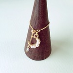 ｐｅａｒｌ ｍｏｏｎ  スワロフスキー ☆  ＲＩＮＧ　