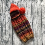 胸まわり44〜50cm/野呂英作くれよんのアラン模様DOGセーター
