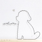 ♡ もこもこプードルのwelcome ♡