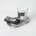 テラゾーアクセサリートレイ／terrazzo oval tray