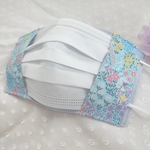 夏も快適☆接触冷感☆夏用マスクカバー☆選べる裏地☆不織布マスクが見える♡ジョリーフルール新柄生地