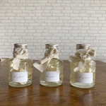 【受注制作】ヤマイモのハーバリウム*mini bottle 