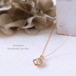 ɴᴇᴡ̤̮‼︎ Swarovski necklace スワロフスキーゴールデンシャドウ  オクタゴンネックレス　40cm