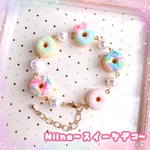 (SALE！)ドーナツのブレスレット(カラフル)