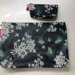 chiroca様　オーダー品　リバティラミネートアーカイブライラック　御朱印帳入れ　ミニポーチセット