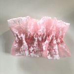 シュシュ＊シースルー紫陽花（ピンク）