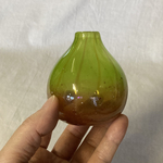 吹きガラス　いちじく花瓶（大）
