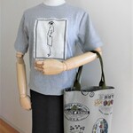 NEW!＊送料無料＊かっちり☆coffeeロゴトート（モスグレー）
