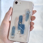 【iPhone13シリーズ対応】nuance blue スマホケース／iPhoneケース