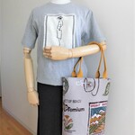 NEW!＊送料無料＊かっちり☆coffeeロゴトート（パープルグレー）