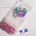 押し花iPhone6plusケース♡多色花束