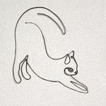 のびのび猫のワイヤークラフト