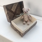 【ミニチュア】モールベア　小さなbox付き