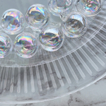 2pac✿︎16mm オーロラ　ウォーター　ガラス　ドーム　カン付き