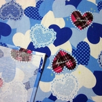 ランチョンマット(32cm×42cm)＊給食ナフキン＊入園入学/通園通学【222-B】