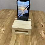 木製スマホスピーカー(送料込み）