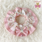 lovely 🎀 Cat frills ୨୧﻿ 刺繍レースお花柄 × ベビーピンク