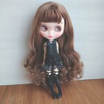再出品223.※単品※黒のふんわりかぼちゃパンツ※ブライスアウトフィット※1/6ドール服