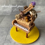 🎹ミニチュアピアノ🌱ナチュラルフォレスト
