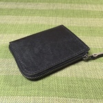 姫路産のヌメ革のL字財布