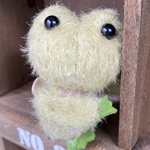pi's bear オリジナル　ハンドメイド　カエル　ぬいぐるみ　かえる　ﾃﾃﾞｨﾍﾞｱ